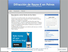 Tablet Screenshot of drxaplicacionesmx.wordpress.com