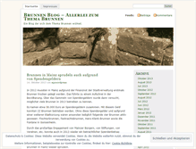 Tablet Screenshot of brunnenblog.wordpress.com