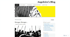 Desktop Screenshot of angoleiro.wordpress.com