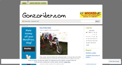 Desktop Screenshot of gonzocharlie.wordpress.com