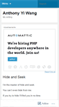 Mobile Screenshot of anthonyyiwang.wordpress.com