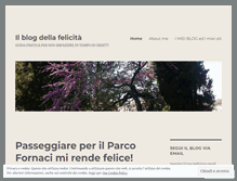 Tablet Screenshot of ilblogdellafelicita.wordpress.com