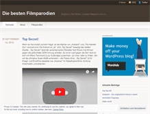 Tablet Screenshot of filmparodien.wordpress.com