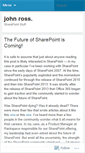 Mobile Screenshot of johnrossjr.wordpress.com