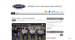 Desktop Screenshot of detroitspeed.wordpress.com