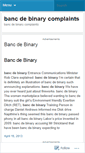 Mobile Screenshot of cn.bancdebinarycomplaints.wordpress.com