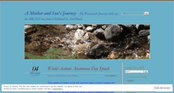 Desktop Screenshot of motherandsonajourney.wordpress.com