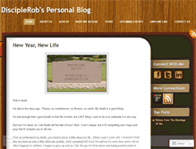 Tablet Screenshot of disciplerob.wordpress.com