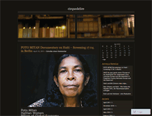 Tablet Screenshot of cirquedelire.wordpress.com