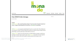 Desktop Screenshot of limonadedesign.wordpress.com