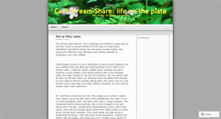 Desktop Screenshot of cookdreamshare.wordpress.com