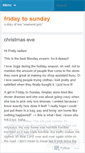 Mobile Screenshot of fridaytosunday.wordpress.com
