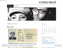 Tablet Screenshot of luizaolle.wordpress.com