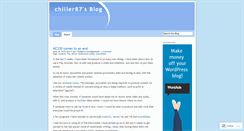 Desktop Screenshot of chiller87.wordpress.com