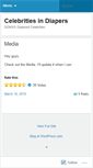 Mobile Screenshot of celebsindiapers.wordpress.com