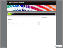 Tablet Screenshot of celebsindiapers.wordpress.com