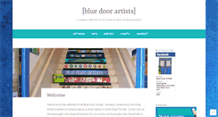 Desktop Screenshot of bluedoorartists.wordpress.com