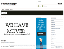 Tablet Screenshot of fashionhogger.wordpress.com