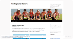 Desktop Screenshot of highlandhoneys.wordpress.com