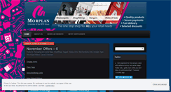 Desktop Screenshot of morplan.wordpress.com
