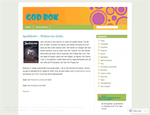 Tablet Screenshot of godbok.wordpress.com