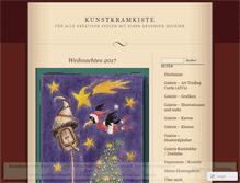 Tablet Screenshot of kunstkramkiste.wordpress.com