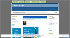 Desktop Screenshot of electricitat.wordpress.com