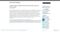 Desktop Screenshot of nopedocaboclo.wordpress.com