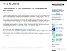 Tablet Screenshot of nopedocaboclo.wordpress.com