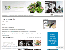 Tablet Screenshot of gammanine.wordpress.com