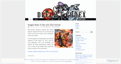 Desktop Screenshot of duelistcodex.wordpress.com