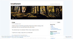 Desktop Screenshot of breakfastwin.wordpress.com