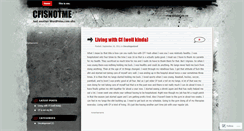 Desktop Screenshot of cfisnotme.wordpress.com