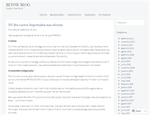 Tablet Screenshot of betow.wordpress.com