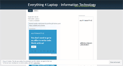 Desktop Screenshot of i4tech.wordpress.com