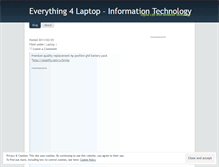Tablet Screenshot of i4tech.wordpress.com