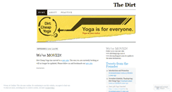 Desktop Screenshot of dirtcheapyoga.wordpress.com