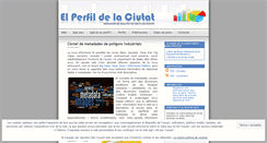Desktop Screenshot of elperfildelaciutat.wordpress.com