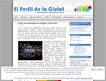 Tablet Screenshot of elperfildelaciutat.wordpress.com