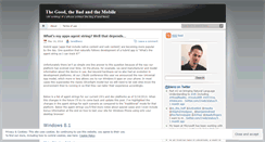 Desktop Screenshot of jaredbienz.wordpress.com
