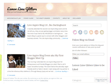 Tablet Screenshot of lemonlimeglitters.wordpress.com
