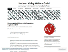 Tablet Screenshot of hudsonvalleywritersguild.wordpress.com