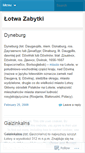 Mobile Screenshot of lotwazabytki.wordpress.com