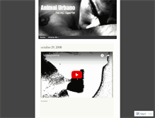 Tablet Screenshot of animalurbano.wordpress.com