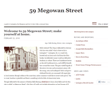 Tablet Screenshot of 59megowanstreet.wordpress.com