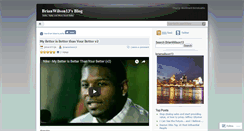 Desktop Screenshot of brianwilson13.wordpress.com