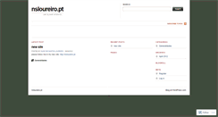 Desktop Screenshot of nsloureiro.wordpress.com