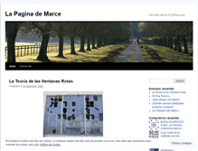 Tablet Screenshot of marcelolauret.wordpress.com