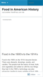 Mobile Screenshot of americanfoodhist.wordpress.com