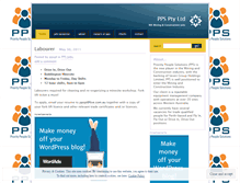 Tablet Screenshot of ppspl.wordpress.com